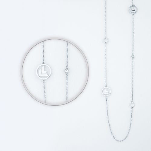 Halskette mit größeren "LL Emblems" Halskette mit größeren "LL Emblems"