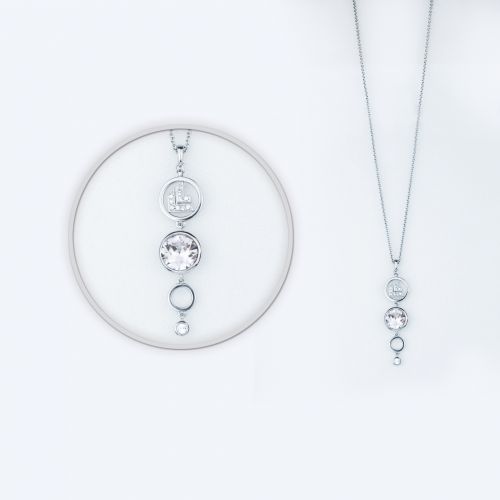 Halskette + Anhänger "Smoky Mauve" Halskette + Anhänger "Smoky Mauve"